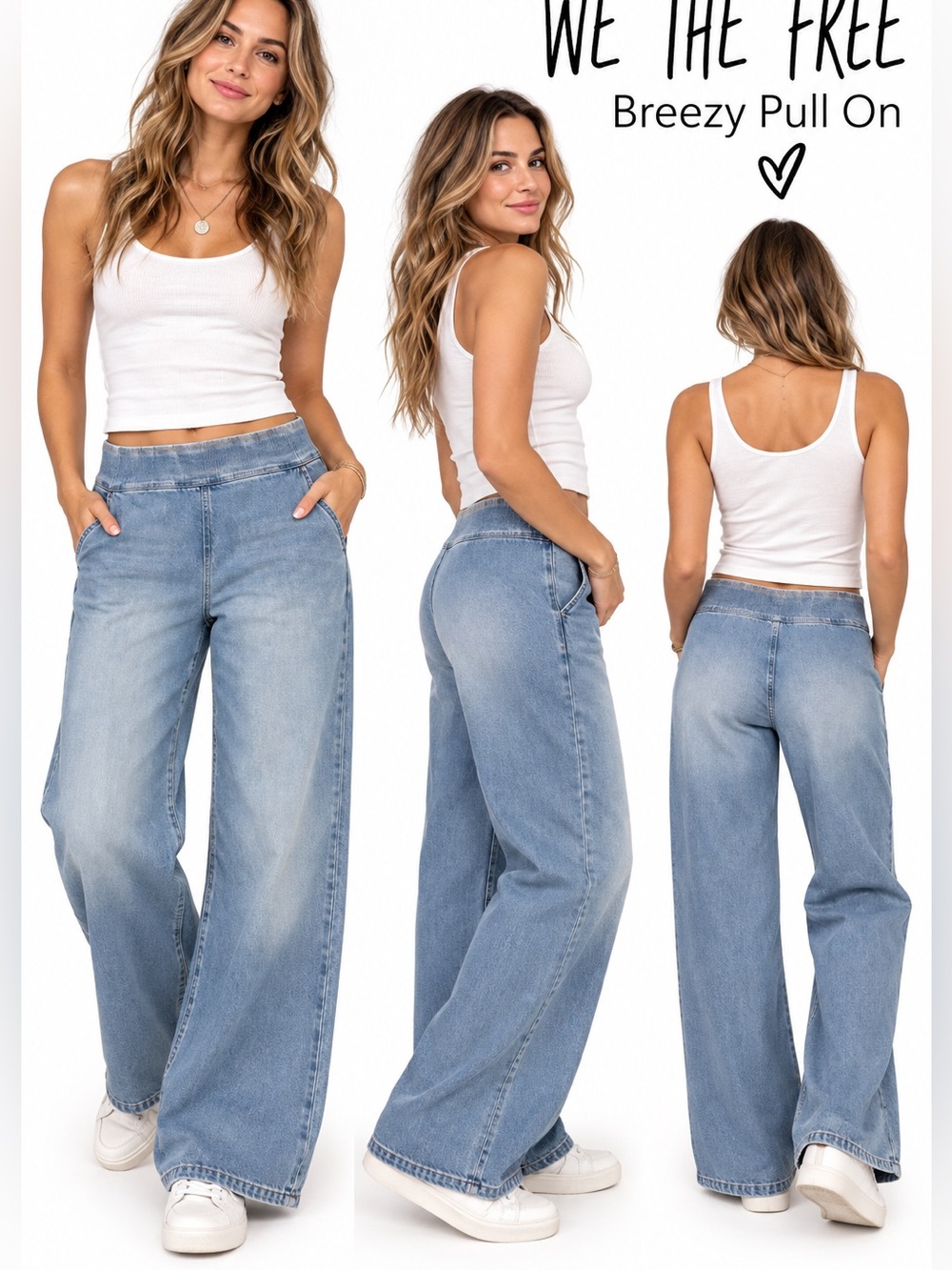 065.New Free People We the Free Breezy Pull on
Breezy